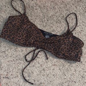 Kendall & Kylie Cheetah Bikini Top